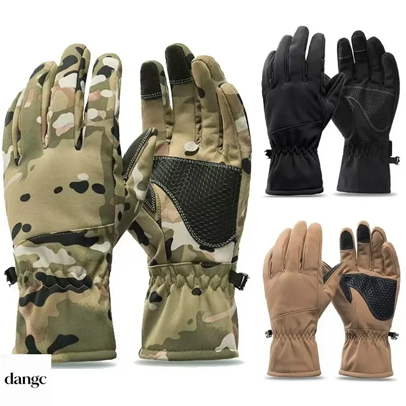 Fishing Gloves - Zimowe wodoodporne rękawice myśliwskie w kamuflażu,