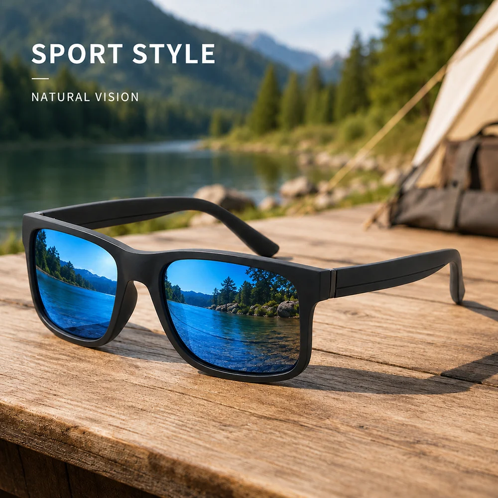 Nowe męskie okulary przeciwsło – Fishing Sunglasses Polarized recenzja i cena