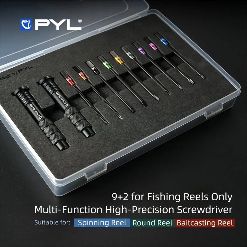 Zestaw wkrętaków PYL 9+2 S2 ze – Shimano Reel Stradic recenzja i cena